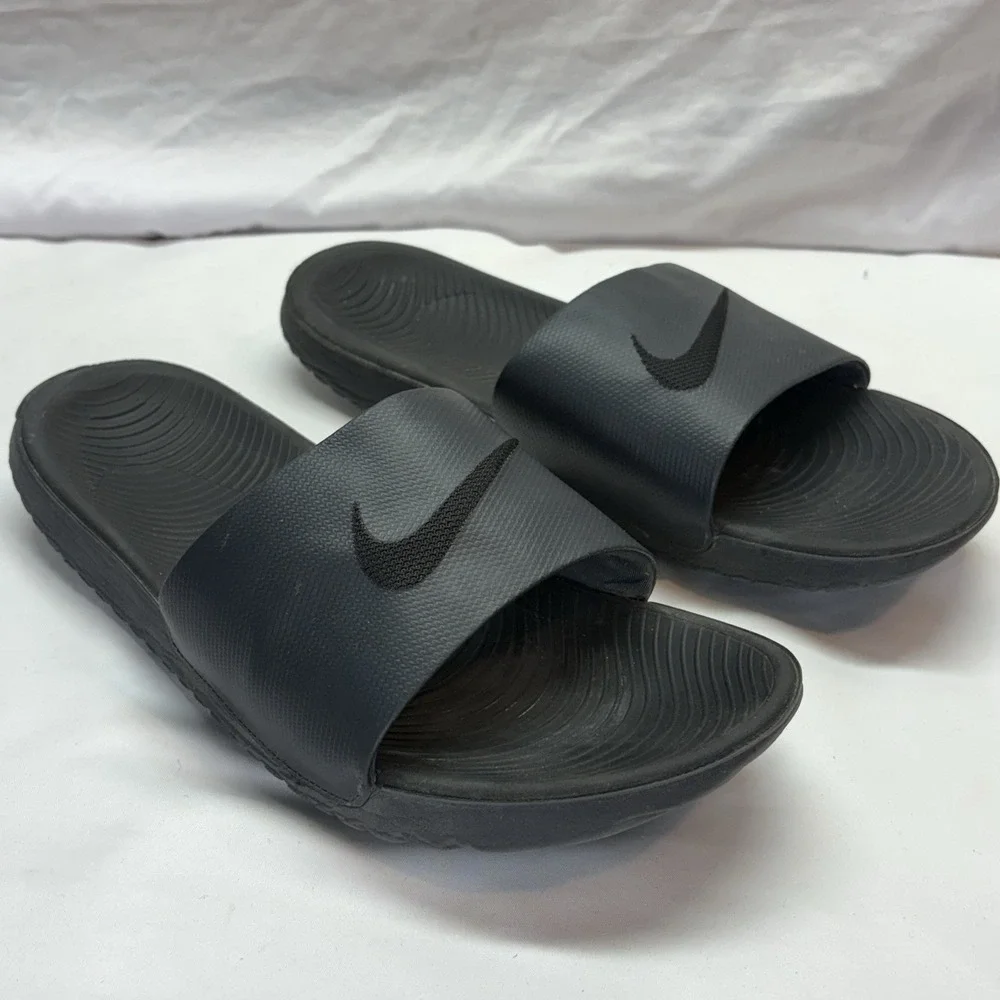 Nike Victori One Slides Men's US 14 EU 48.5 Comfort Slip-On Black Sandals 832646